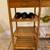 Kitchen Cart Solid Wood / Utility Storage Island - Like New! 4 thumbnail