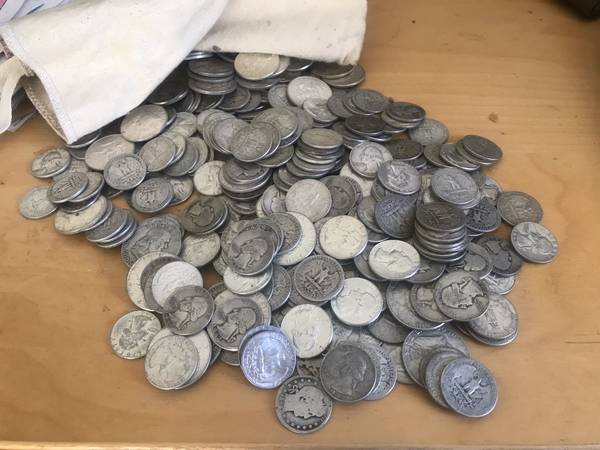 US silver quarters coins for sale 1