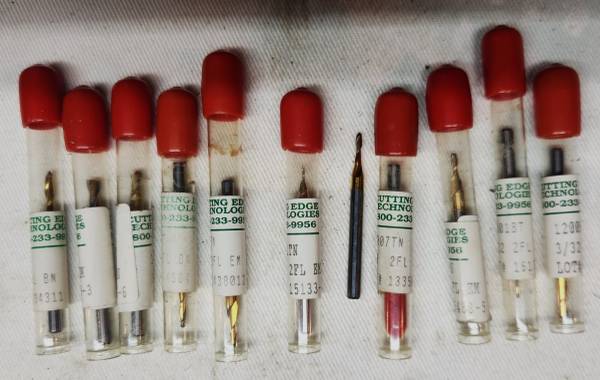 BRAND NEW SMALL END MILLS BALL AND FLA 1