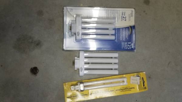Free 125 Watt light bulb uses 27 watts  and 13 watt Bulb 1