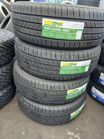 4 New Tires Installed/ 4 Llantas Nuevas Instaladas 245/60/18 TBB Tires 1