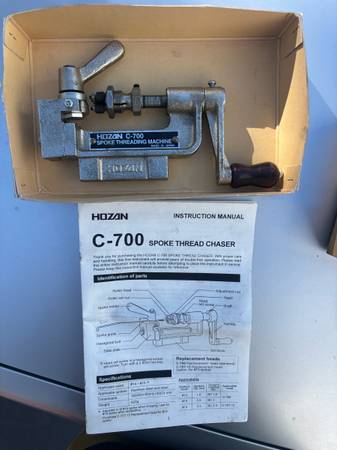 Hozan C-700 spoke thread chaser 1