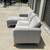Gray Reversible Sectional Couch 5 thumbnail