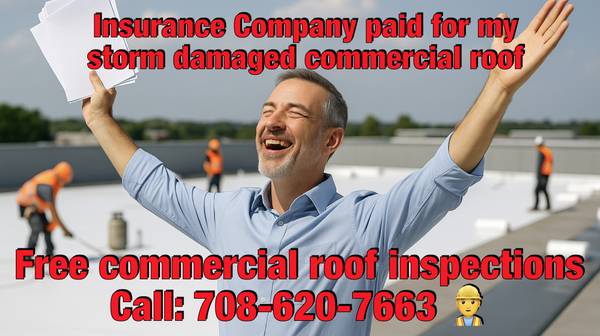 █☎️🤝COMMERCIAL FLAT ROOF LEAKING? WATER DAMAGE PROBLEMS?💲🤑█ 1
