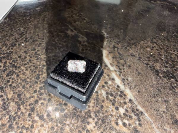 Lab grown radiant diamond 1