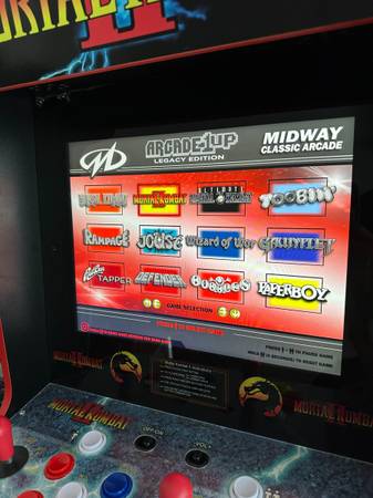 Mortal Kombat II Arcade 1Up with Riser - $200 (Flowery Branch)63441269716097124