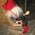 Norwegian Nisse Gnome Santa Doll with Spoon, rocking chair 1 thumbnail