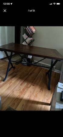 Solid Walnut Farm style kitchen table 1