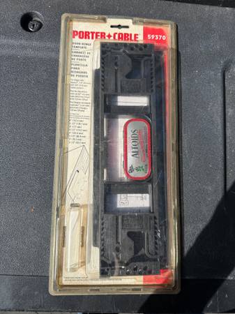 Porter cable door hinge template 1