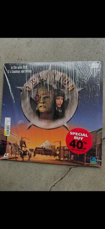 Oblivion Movie  laser disk  Classic 1994 On Video 1