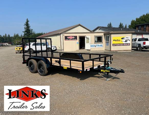 2026 Big Tex 6K 60PI Utility Trailer 77" X 14' (2437579) 1