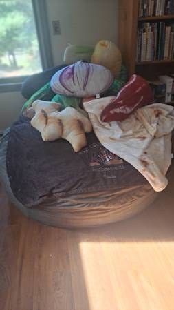 Extra Large Lounging/Sleep Bag Dark Olive Green 1