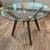 Bed Bath & Beyond Everest Glass Top Dining Table - New w/ Small Flaw 2 thumbnail