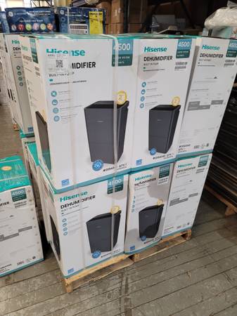 Brand new dehumidifiers from 22 to 5-pints all new in factory box 1