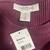 Long-Sleeve Ribbed Motherhood Maternity Crew Neck Midi Dress Burgundy 2 thumbnail