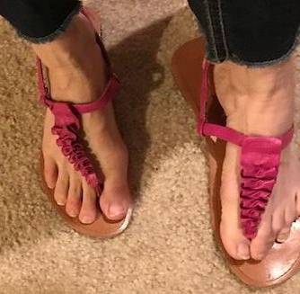Pink Sandals 1