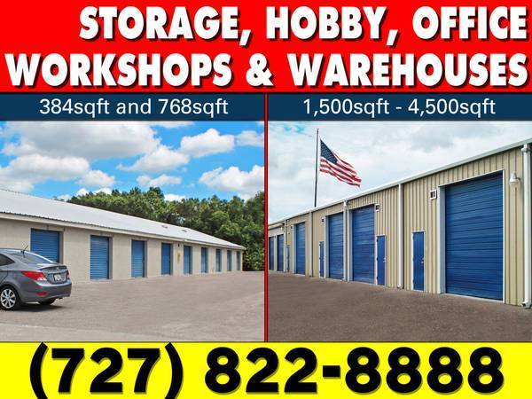 $895 Air conditioned office with warehouse space (Largo)64002491993218120