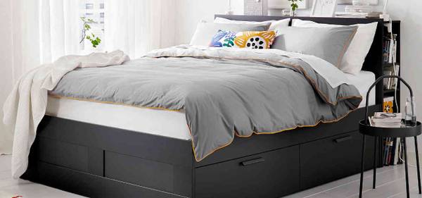 Ikea Brimnes Full Storage Bed - Mostly in boxes 1