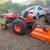 Kubota tractor with deck mower 2 thumbnail