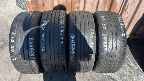 Tires 225 50 17 1
