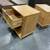 Natural Pine Solid Wood Transitional Reeded Nightstand Brand New 2 thumbnail