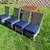 Outdoor Patio Brown Jordan Premium Teak Table Pottery Barn Chairs 9 thumbnail
