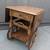 Vintage Drop Leaf Tea/Bar Cart with Drawer Like New Condition 7 thumbnail