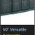 60" FRETWORK SIDEBOARD CABINET - BLACK - ALLNEW 10 thumbnail