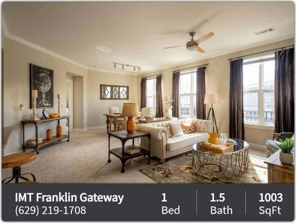 $1,780 / 1br - 1003ft2 - Pets Welcome! We accept indoor cats and dogs! Ask for details! (Franklin - North)63924811596930120