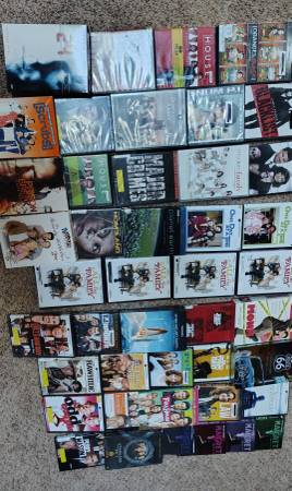 45 DVD SEASONS OF TV .have a cabin n no connection.Tired Stream fees 1