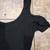 Open Shoulder Ribbed Black Bodysuit Size Small 9 thumbnail