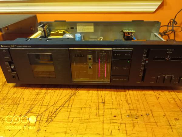 Nakamichi BX 1 cassette tape deck 1