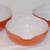 Autumn Harvest Pyrex Cinderella Nesting Bowls 1980s Pyrex 440 Set 5 thumbnail