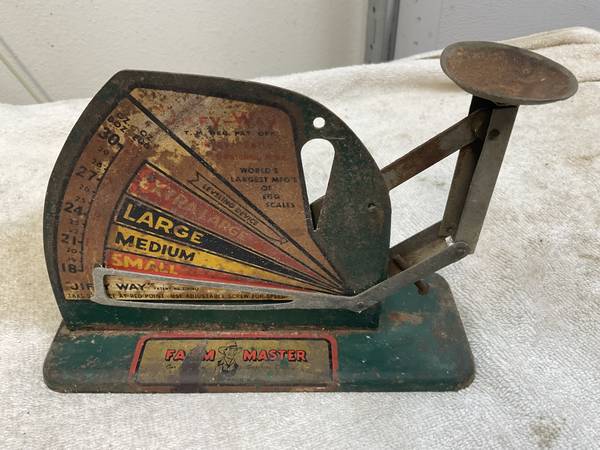Vintage Egg Scale 1