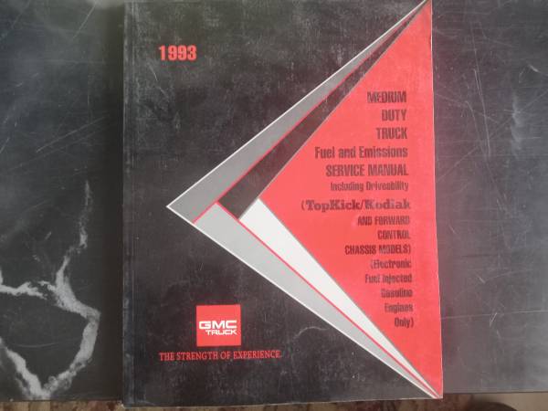 1993 GMC Truck/RV Fuel/Emissions Service Manual 1