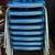 Virco Martest Stackable Chairs, (8) Retro Style, Blue Heavy Duty 2 thumbnail