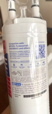 *** *NEW* Refrigerator Filters *** - $26 (Mequon)63470634408705121