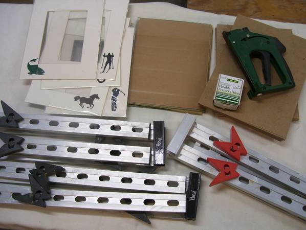 Picture Frame Making Equipment and Supplies 1
