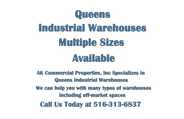 Need Industrial Warehouse Space in Queens? Call Us! 1
