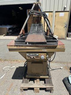 Pedersen 273M 20 Ton Hydraulic Clicker Die Cutting Press 1