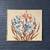 Vintage Post Modern Floral Print Artwork by Antoinette Letterman, c.19 1 thumbnail