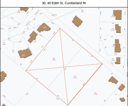 $580,000 3.75 acres of undeveloped/Raw land Build or develop (Cumberland)64306480917890121