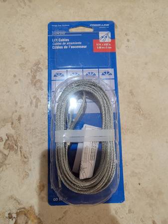 Garage door lift cables 1