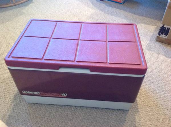 Coleman Cooler Ice Chest Vintage Made in USA 1