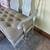 Gorgeous Vintage Bench with Matching Ottoman - Pillows included 10 thumbnail