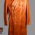 Leather Trench/Duster Coat, Antelope Leather Made in Morocco 1977 XL 4 thumbnail