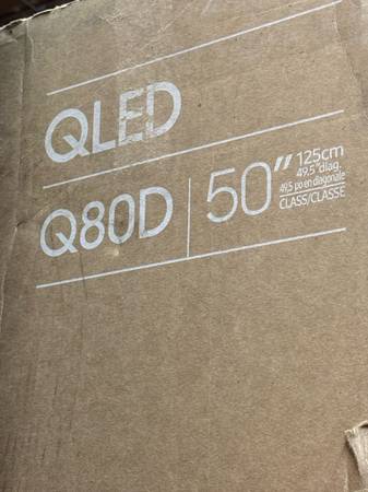 Samsung 50” q80d series 1