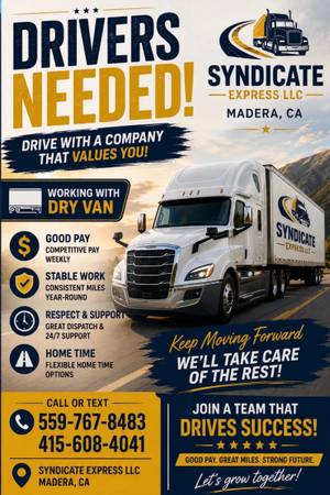 Hiring cdl drivers 1