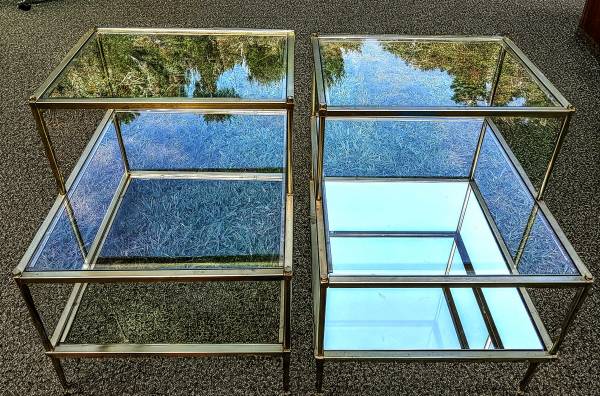 Glass End Tables 1