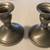 Set of 2 Pewter Candlestick Holders 1 thumbnail